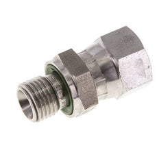 Racor Reductor JIC UNF 9/16''-18 Hembra x G1/4'' Macho Ajustable Acero Inoxidable 275bar (3863.75psi)