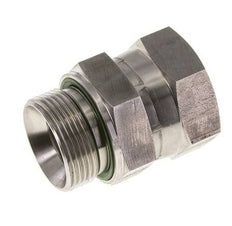 JIC Reducing Nipple UN 1-5/8''-12 Female x G1 1/4'' Male Adjustable Stainless Steel 140bar (1967.0psi)