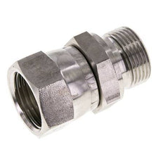 Racor Reductor JIC UN 1-1/16''-12 Hembra x G3/4'' Macho Ajustable Acero Inoxidable 210bar (2950.5psi)