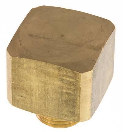 Racor acodado 90deg G1/2'' Macho x Hembra Latón 16bar (224.8psi)