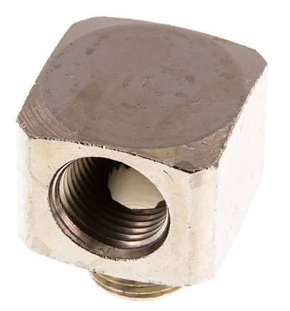 90deg Angled Fitting G1/2'' Male x Female Nickel-plated Brass 16bar (224.8psi)