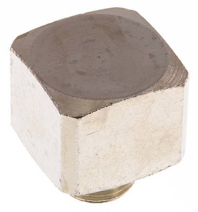 90deg Angled Fitting G1/2'' Male x Female Nickel-plated Brass 16bar (224.8psi)
