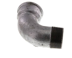 90deg Angled Fitting 1 1/2'' Male R x Female Rp Short Cast Iron 25bar (351.25psi)