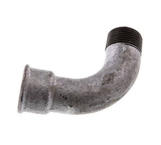 90deg Angled Fitting 3/4'' Male R x Female Rp Long Cast Iron 25bar (351.25psi) [2 Pieces]