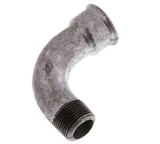 90deg Angled Fitting 3/4'' Male R x Female Rp Long Cast Iron 25bar (351.25psi) [2 Pieces]