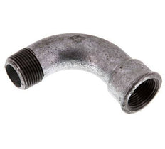 90deg Angled Fitting 3/4'' Male R x Female Rp Long Cast Iron 25bar (351.25psi) [2 Pieces]