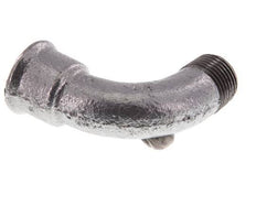 90deg Angled Fitting 1/2'' Male R x Female Rp Long Cast Iron 25bar (351.25psi) [2 Pieces]