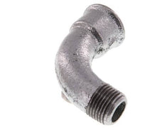 90deg Angled Fitting 1/2'' Male R x Female Rp Long Cast Iron 25bar (351.25psi) [2 Pieces]