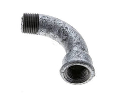 90deg Angled Fitting 3/8'' Male R x Female Rp Long Cast Iron 25bar (351.25psi) [2 Pieces]