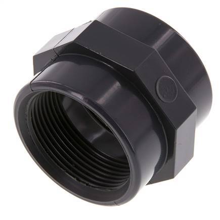 Toma Rp1 1/2'' Hembra PVC-U 16bar (224.8psi) EN 1452-3 [2 Piezas]