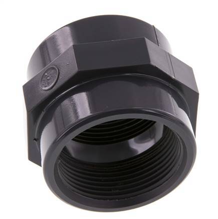 Toma Rp1 1/2'' Hembra PVC-U 16bar (224.8psi) EN 1452-3 [2 Piezas]