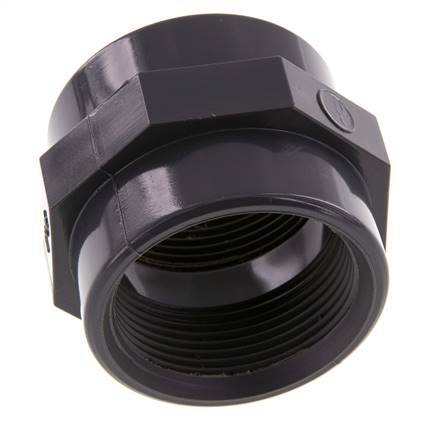 Toma Rp1 1/2'' Hembra PVC-U 16bar (224.8psi) EN 1452-3 [2 Piezas]