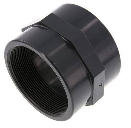 Socket Rp3'' Female PVC-U 16bar (224.8psi) EN 1452-3