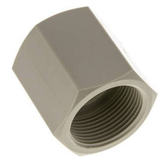 Socket G1 1/4'' Female Polypropylene (pp) 10bar (140.5psi) FDA 50mm Hex