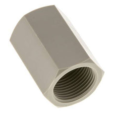 Socket G3/4'' Female Polypropylene (pp) 10bar (140.5psi) FDA 32mm Hex