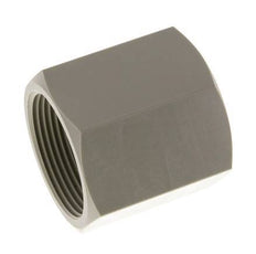 Enchufe G1 1/2'' Hembra Polipropileno (pp) 10bar (140.5psi) FDA 55mm Hex.