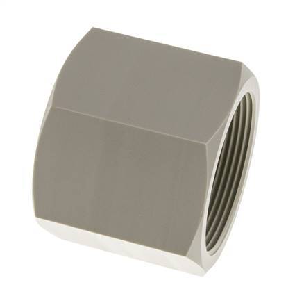 Socket G2'' Female Polypropylene (pp) 10bar (140.5psi) FDA 70mm Hex