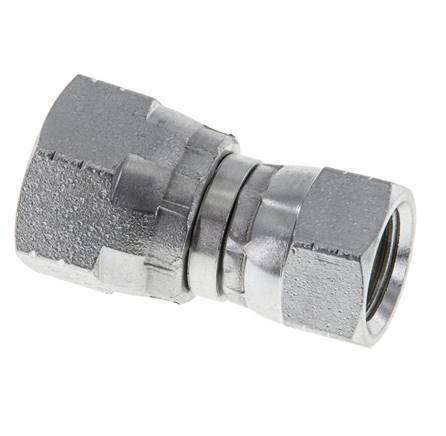 JIC Reducing Connector UNF 9/16''-18 x UNF 3/4''-16 Steel 275bar (3863.75psi)