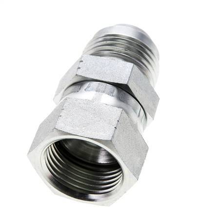 Racor Reductor JIC UN 1-1/16''-12 Macho x UN 1-1/16''-12 Hembra Acero 210bar (2950.5psi)