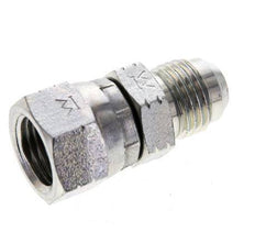 JIC Nipple UNF 9/16''-18 Male x Female Steel 275bar (3863.75psi)
