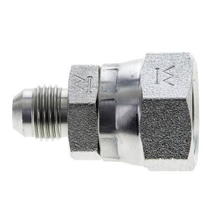 Racor Reductor JIC UNF 9/16''-18 Macho x UNF 7/8''-14 Hembra Acero 210bar (2950.5psi)