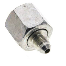 JIC Reducing Nipple UNF 7/16''-20 Male x UNF 7/8''-14 Female Steel 210bar (2950.5psi)