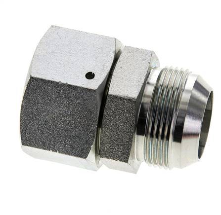 JIC Nipple UN 1-5/8''-12 Male x Female Steel 140bar (1967.0psi)