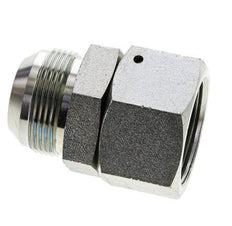 JIC Nipple UN 1-5/8''-12 Male x Female Steel 140bar (1967.0psi)