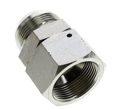 JIC Nipple UN 1-5/8''-12 Male x Female Steel 140bar (1967.0psi)