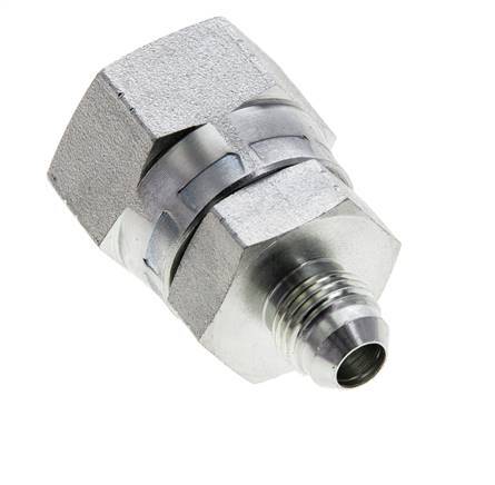 Racor Reductor JIC UNF 9/16''-18 Macho x UN 1-1/16''-12 Hembra Acero 210bar (2950.5psi)