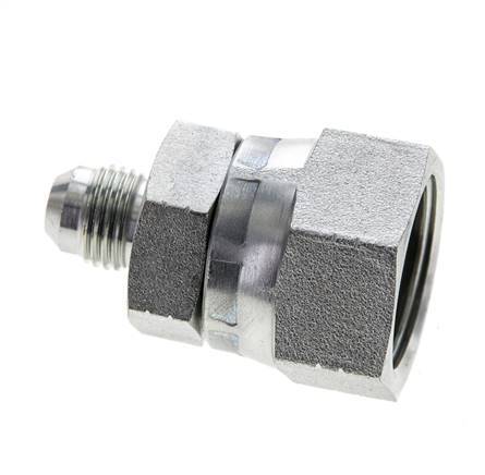 Racor Reductor JIC UNF 9/16''-18 Macho x UN 1-1/16''-12 Hembra Acero 210bar (2950.5psi)