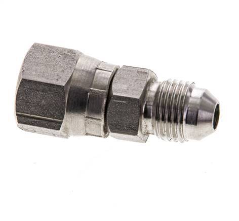 JIC Nipple UNF 1/2''-20 Male x Female Stainless Steel 275bar (3863.75psi)