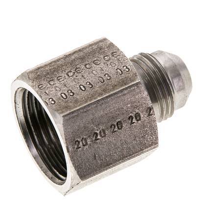 Reductor JIC UNF 3/4''-16 Macho x UN 1-1/16''-12 Hembra Acero inoxidable 210bar (2950.5psi)