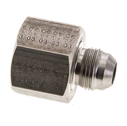 Reductor JIC UNF 3/4''-16 Macho x UN 1-1/16''-12 Hembra Acero inoxidable 210bar (2950.5psi)