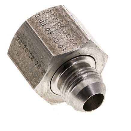 Reductor JIC UNF 3/4''-16 Macho x UN 1-1/16''-12 Hembra Acero inoxidable 210bar (2950.5psi)