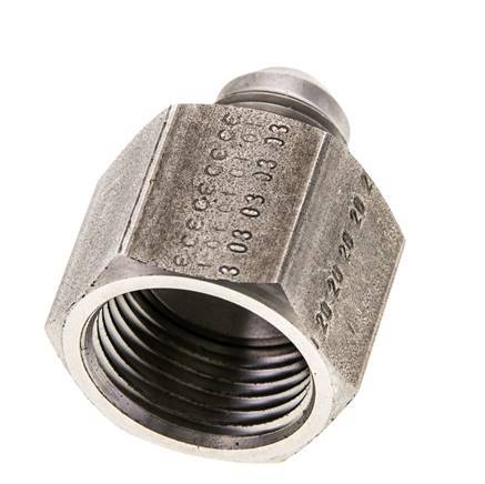 Reductor JIC UNF 3/4''-16 Macho x UN 1-1/16''-12 Hembra Acero inoxidable 210bar (2950.5psi)