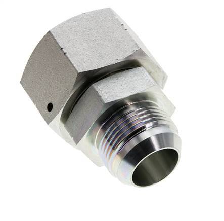 JIC Reducing Nipple UN 1-5/16''-12 Male x UN 1-5/8''-12 Female Steel 140bar (1967.0psi)