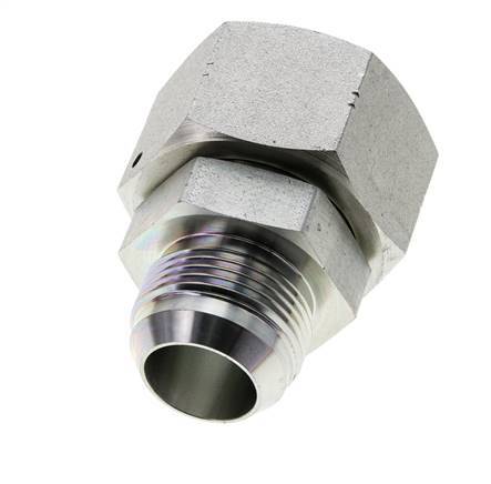 JIC Reducing Nipple UN 1-5/16''-12 Male x UN 1-5/8''-12 Female Steel 140bar (1967.0psi)