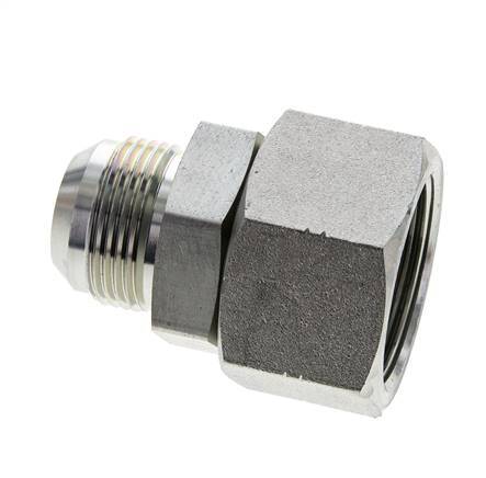 JIC Reducing Nipple UN 1-5/16''-12 Male x UN 1-5/8''-12 Female Steel 140bar (1967.0psi)