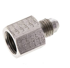 JIC Reducing Nipple UNF 7/16''-20 Male x UNF 9/16''-18 Female Stainless Steel 275bar (3863.75psi)