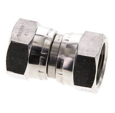 Racor Reductor Recto G3/4'' Hembra Acero Inoxidable Alta Presión Cono 60° 175bar (2458.75psi) Hidráulico