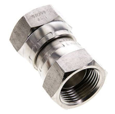 Racor Reductor Recto G3/4'' Hembra Acero Inoxidable Alta Presión Cono 60° 175bar (2458.75psi) Hidráulico