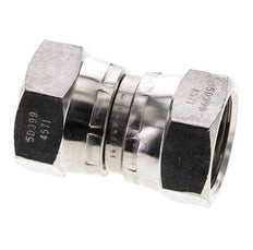 Racor Reductor Recto G3/4'' Hembra Acero Inoxidable Alta Presión Cono 60° 175bar (2458.75psi) Hidráulico