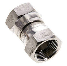 Racor Reductor Recto G3/4'' Hembra Acero Inoxidable Alta Presión Cono 60° 175bar (2458.75psi) Hidráulico