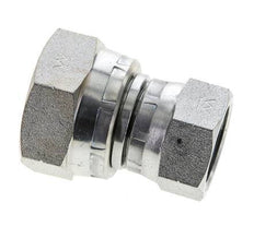 Racor Reductor Recto G3/4'' x G1'' Hembra Acero Alta Presión 60° Cono 150bar (2107.5psi) Hidráulico