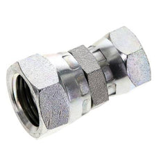 Racor Reductor Recto G3/8'' x G1/2'' Hembra Acero Alta Presión 60° Cono 300bar (4215.0psi) Hidráulico