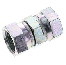 Reducing Straight Connector G3/4'' Female High Pressure Steel 60° Cone 175bar (2458.75psi) Hydraulic