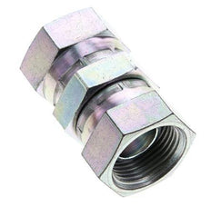 Reducing Straight Connector G3/4'' Female High Pressure Steel 60° Cone 175bar (2458.75psi) Hydraulic