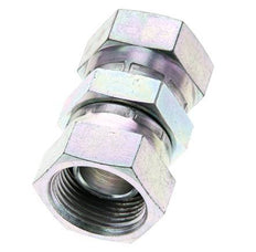 Reducing Straight Connector G3/4'' Female High Pressure Steel 60° Cone 175bar (2458.75psi) Hydraulic