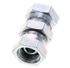 Racor Reductor Recto G3/8'' Hembra Acero Alta Presión 60° Cono 425bar (5971.25psi) Hidráulico